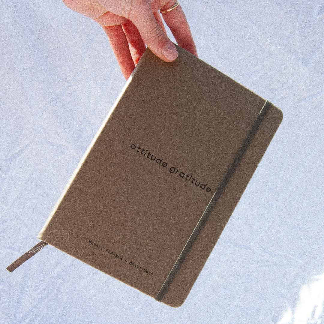Attitude Gratitude Weekly Planner + Gratitudes Journal
