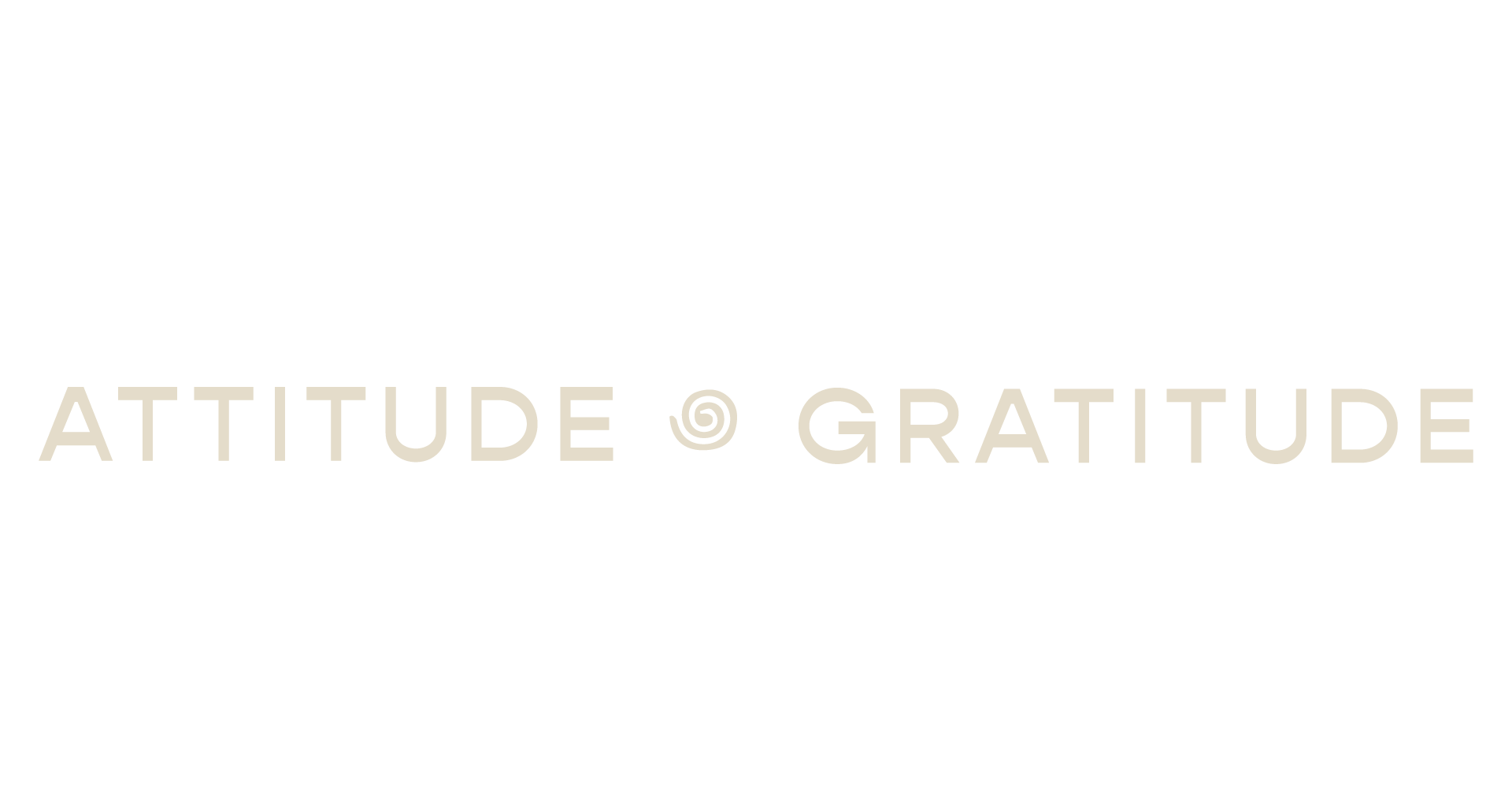 Attitude Gratitude